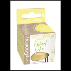 SCRAPCOOKING Colorant Alimentaire Naturel Jaune Lemon 10 g* Colorants Alimentaires