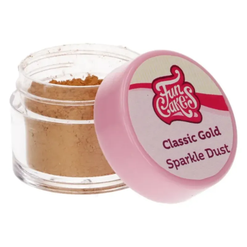 FUNCAKES Colorant Alimentaire Or Métallisé 2,5g* Décoration Comestible