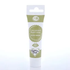 RAINBOW DUST Colorant Alimentaire ProGel Vert Olive 25g* Colorants Alimentaires