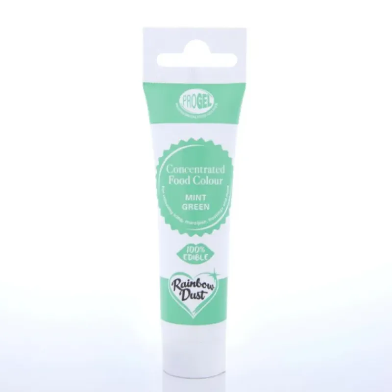 RAINBOW DUST Colorant Alimentaire ProGel Vert Menthe 25g* Colorants Alimentaires