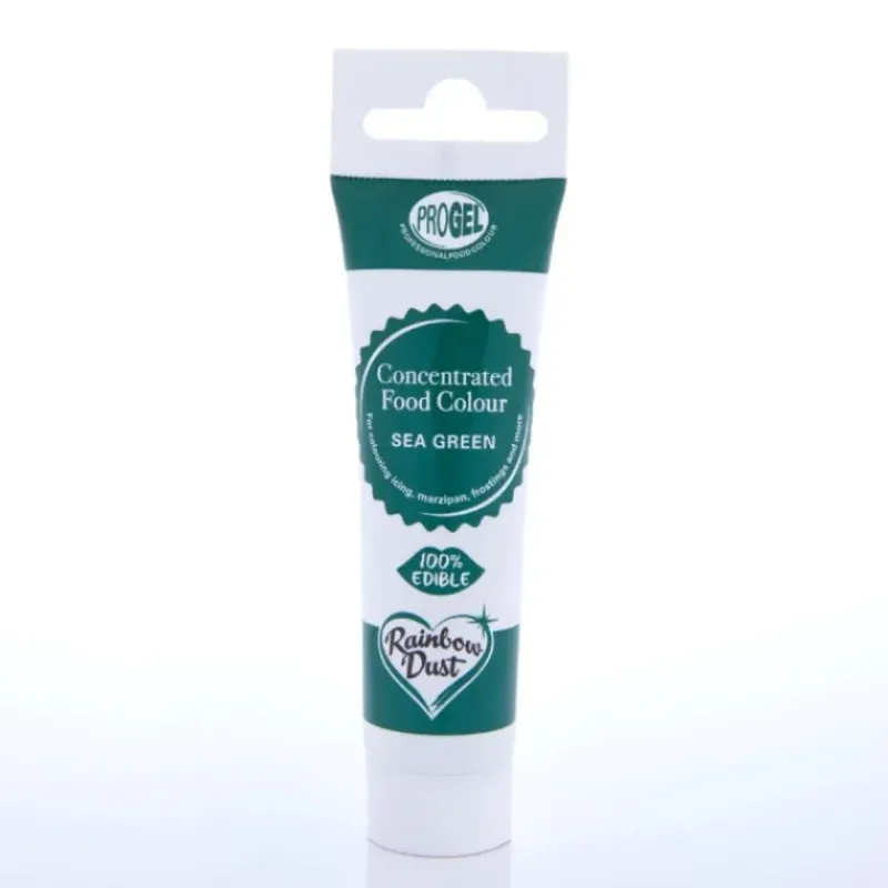RAINBOW DUST Colorant Alimentaire ProGel Vert Ocean 25g* Colorants Alimentaires