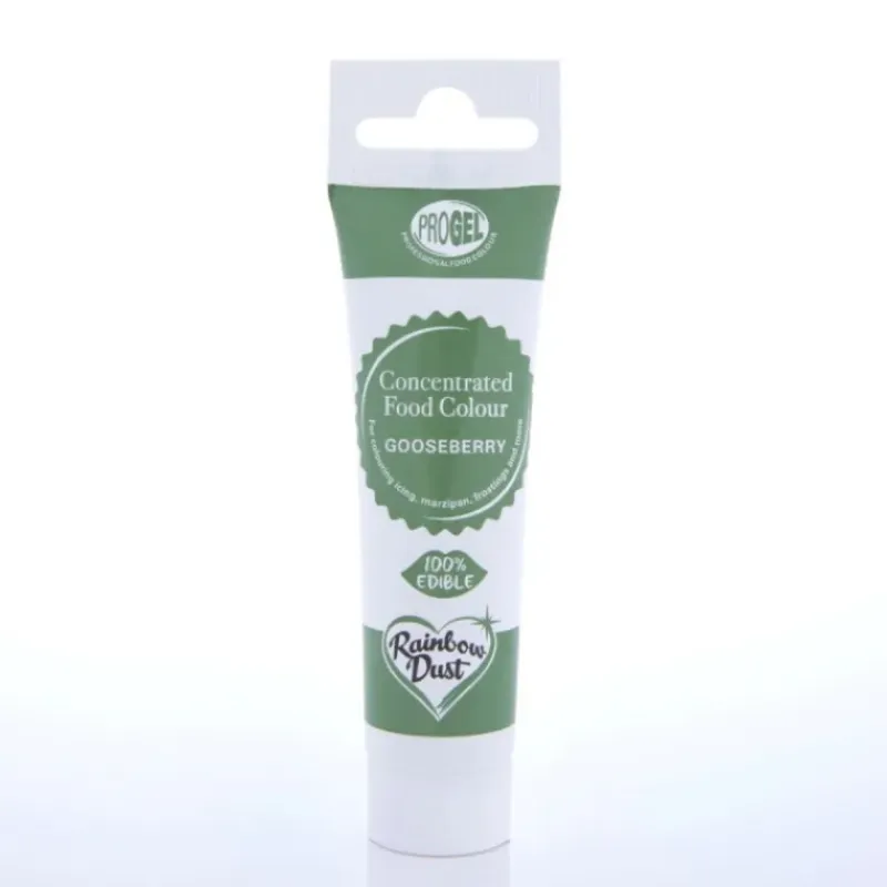 RAINBOW DUST Colorant Alimentaire ProGel Vert Herbe 25g* Colorants Alimentaires