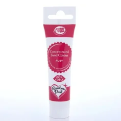RAINBOW DUST Colorant Alimentaire ProGel Rouge Rubis 25g* Colorants Alimentaires