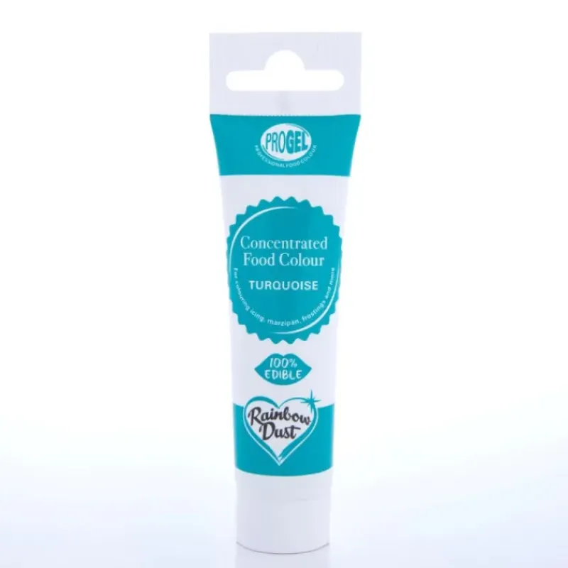 RAINBOW DUST Colorant Alimentaire ProGel Turquoise 25g* Colorants Alimentaires