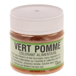 MALLARD FERRIERE Colorant alimentaire Vert Pomme E102/E131/E129 Poudre Hydrosoluble 20g* Colorants Alimentaires