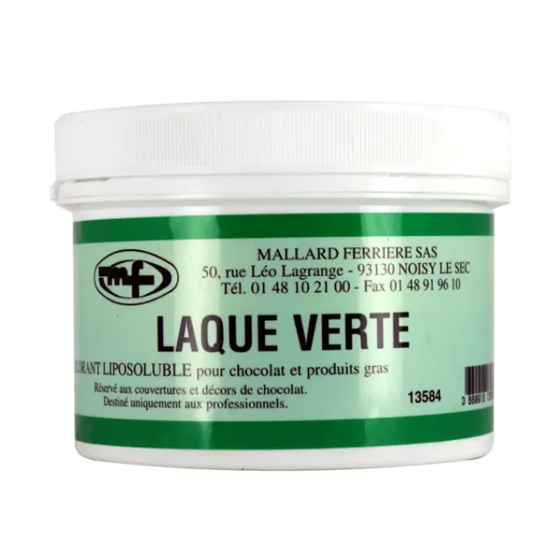 MALLARD FERRIERE Colorant alimentaire Vert E102/E142 Poudre Liposoluble 60g* Colorants Alimentaires