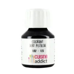 CUISINEADDICT Colorant Alimentaire Vert Pistache E102/E131 Liquide 58 ml* Colorants Alimentaires