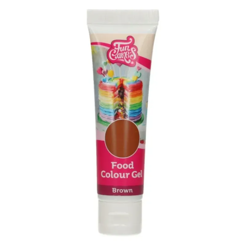 FUNCAKES Colorant gel alimentaire Marron 30 g* Colorants Alimentaires