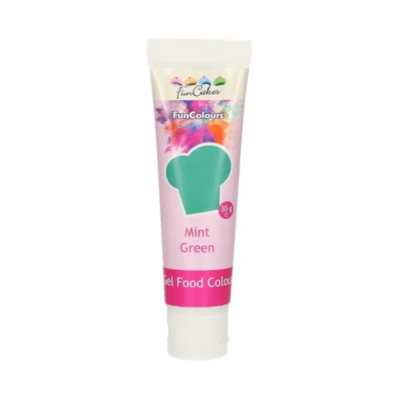 FUNCAKES Colorant gel alimentaire Vert menthe 30 g* Colorants Alimentaires