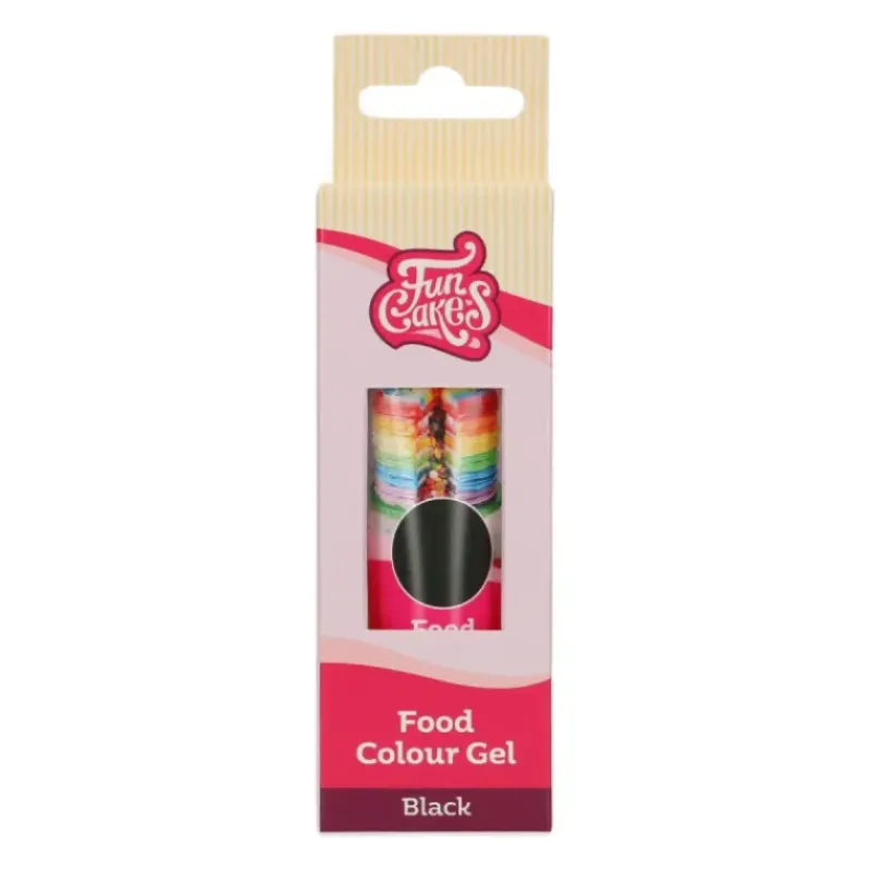 FUNCAKES Colorant gel alimentaire Noir 30 g* Colorants Alimentaires