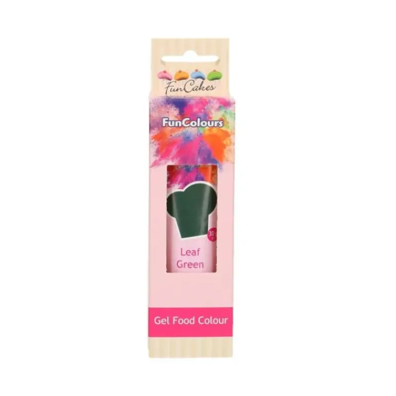 FUNCAKES Colorant gel alimentaire Vert feuille 30 g* Colorants Alimentaires