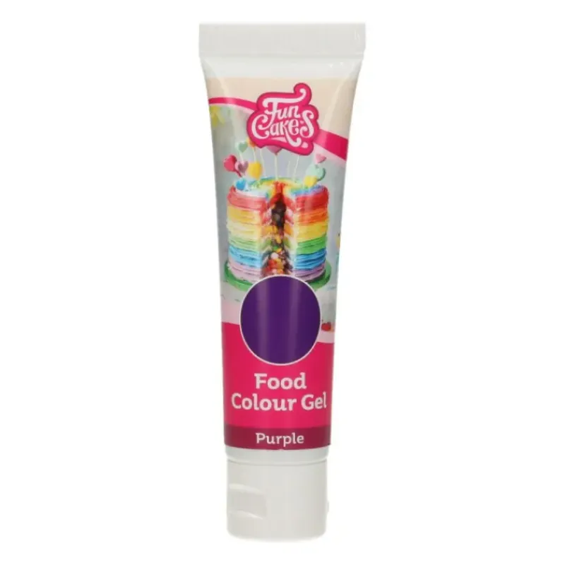 FUNCAKES Colorant gel alimentaire Violet 30 g* Colorants Alimentaires
