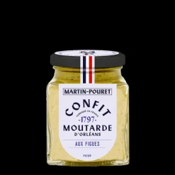 MARTIN POURET Confit de Moutarde aux Figues 105 g* Moutarde