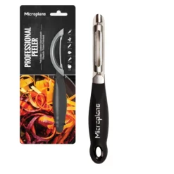 MICROPLANE Économe à Lame Pivotante Specialty Noir* Eplucheurs, Dénoyauteur