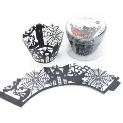 SCRAPCOOKING Contour Cupcake Halloween x12* Moules En Papier