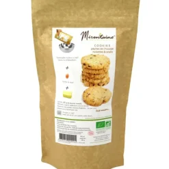 MIRONTAINE Cookies BIO Chocolat - Noisette 280g* Produits Bio|Préparation Pâtisserie