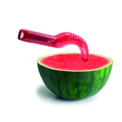 IBILI Coupe Pastèque Plastique Rouge 22 cm* Coupe Fruits|Pince De Cuisine