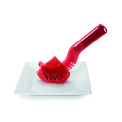 IBILI Coupe Pastèque Plastique Rouge 22 cm* Coupe Fruits|Pince De Cuisine