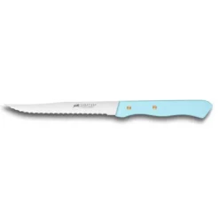 SABATIER Couteau à Steak Cranté 11,5 cm Turquoise* Couverts