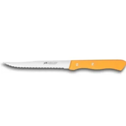 SABATIER Couteau à Steak Cranté 11,5 cm Orange* Couverts