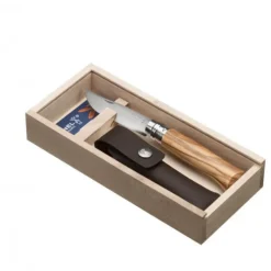 OPINEL Couteau de Poche Plumier Luxe avec un Etui* Couverts