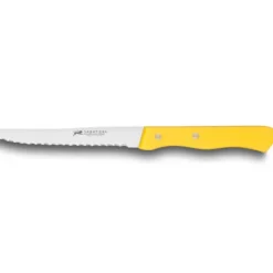 SABATIER Couteau de Table Cranté 10,5 cm Jaune* Couverts