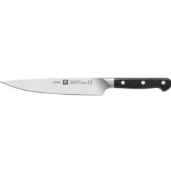 ZWILLING Couteau D'office 10 cm, Couteau de Chef 20 cm et Couteau Tranchelard 20 cm PRO* Couteau D'office