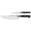 ZWILLING Couteau D'office 10 cm et Couteau de Chef 20 cm PRO* Couteau D'office