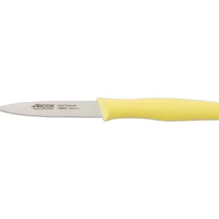 ARCOS Couteau d'Office Inox 10 cm Jaune Citron NOVA* Couteau D'office