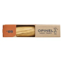 OPINEL Couteau N°9 avec Manche en Olivier* Couverts
