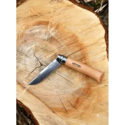 OPINEL Couteau N°8 Baroudeur Hêtre Colorama* Couverts