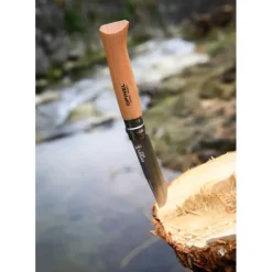 OPINEL Couteau N°8 Baroudeur Hêtre Colorama* Couverts