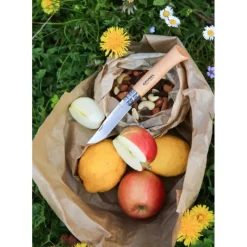 OPINEL Couteau N°8 Baroudeur Hêtre Colorama* Couverts