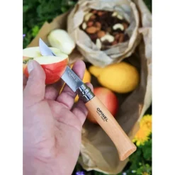 OPINEL Couteau N°8 Baroudeur Hêtre Colorama* Couverts