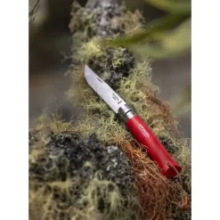 OPINEL Couteau N°8 Baroudeur Rouge Colorama* Couverts