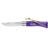 OPINEL Couteau N°7 Baroudeur Violet Colorama* Couverts
