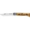 OPINEL Couteau N°8 Gravure Chien Animalia* Couverts