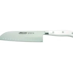 ARCOS Couteau Santoku Acier Inoxydable 18 cm RIVIERA blanc* Couteau Santoku