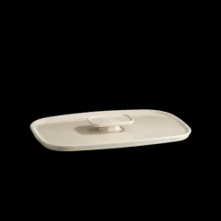 EMILE HENRY Couvercle Rectangulaire en Céramique pour Plat à Four 35 x 22 cm Argile* Couvercle De Cuisson