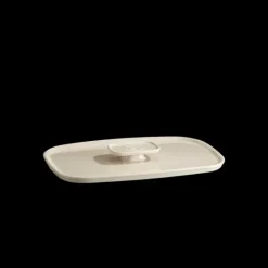 EMILE HENRY Couvercle Rectangulaire en Céramique pour Plat à Four 25 x 18 cm Argile* Couvercle De Cuisson