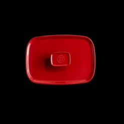 EMILE HENRY Couvercle Rectangulaire en Céramique pour Plat à Four 25 x 18 cm Grand Cru* Couvercle De Cuisson