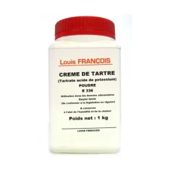 LOUIS FRANCOIS Crème de Tartre poudre 1 kg Louis François* Additifs Alimentaires