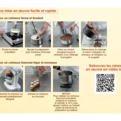 ANCEL Crémeux Chocolat 1kg* Préparation Pâtisserie