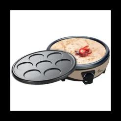 CUISINEADDICT Crêpière Electrique Duo 1000 30 cm Little Balance* Crêpière Eléctrique