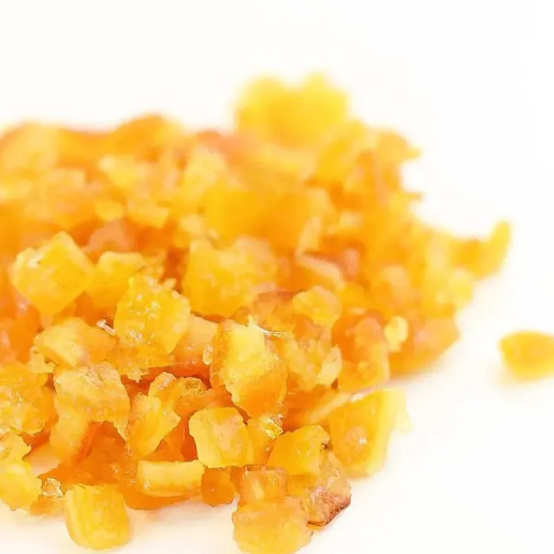 CUISINEADDICT Cubes d'écorces d'oranges confites 1 kg* Fruits Confits