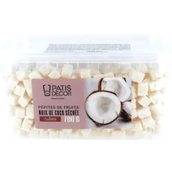 PATISDECOR Cubes Noix de Coco Séchées 700 g Patisdécor* Fruits Secs