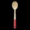 PEBBLY Cuillère de Cuisine Ajourée Bambou 30 cm Rouge* Maryses Et Cuillères