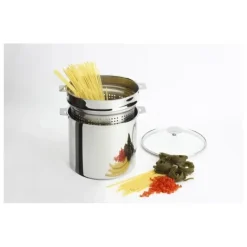 CRISTEL Cuiseur à Pâtes Mutine Ø 22 cm Manche Amovible Inox* Casseroles