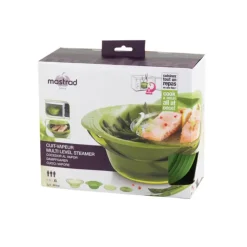 MASTRAD Cuit Vapeur en Silicone XL Vert* Cuiseur Vapeur