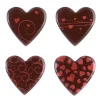 FLORENSUC Cœurs en Chocolat Imprimés 3 cm (x160)* Décoration Comestible
